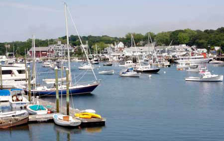 View from Rocky Neck Accommodations